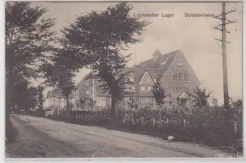 52502 Feldpost Ak Lockstedter Lager Kildungsheim 1916