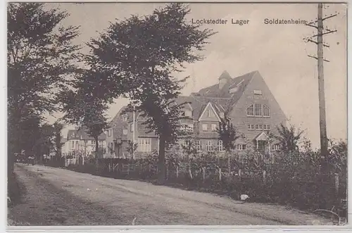 52502 Feldpost Ak Lockstedter Lager Soldatenheim 1916