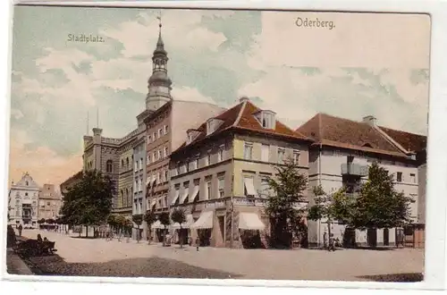 52478 Ak Oderberg Stadtplatz 1944