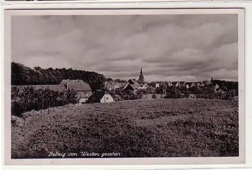 52463 Ak Belzig vu de l'ouest vers 1940