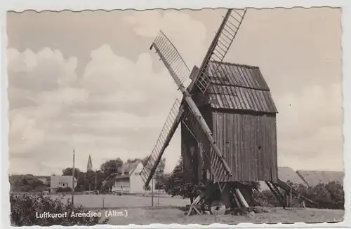 52439 Ak station thermale d'Arendsee (Altmark) Windmühle 1959