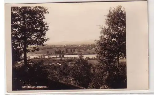 52428 Foto Teczö in Ungarn Totalansicht im 1. Weltkrieg
