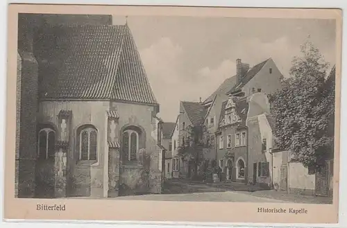52363 Ak Bitterfeld historische Kapelle um 1930