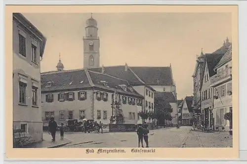 52336 Ak Bad Mergentheim Oiemarkt vers 1930