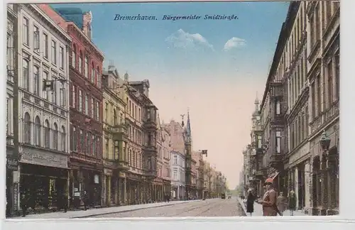 52324 Ak Bremerhaven Maire Schmidtstrasse vers 1910