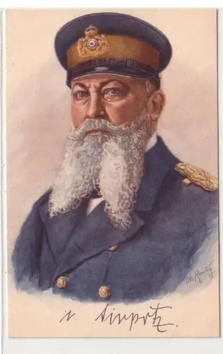 52275 Ak militaire amiral Alfred de Tirpitz 1915