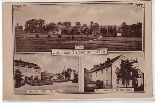 52254 Mehrbild Ak Gruß aus Tiefengrün in Oberfranken 1941