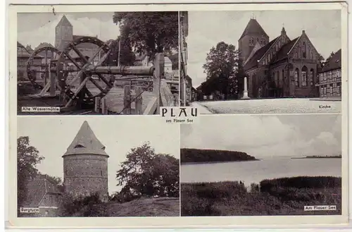 52234 Mehrbild Ak Plau am Plauer See 1939