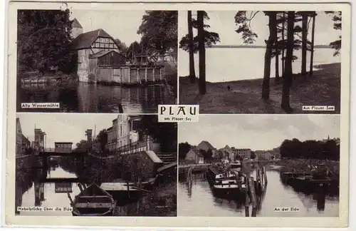 52233 Multi-image Ak Plau au lac Plauer 1939