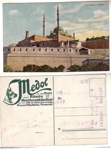 52195 Publicité Ak Medol contre les maladies cutanées de l'intérieur Hambourg vers 1910