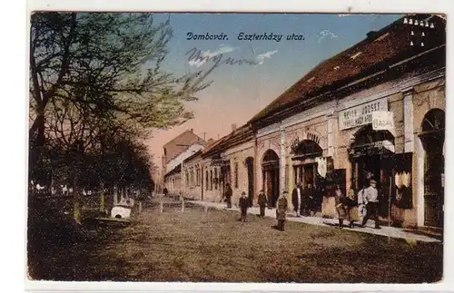 52188 Feldpost Ak Dombovar Eszterházy Utza 1914