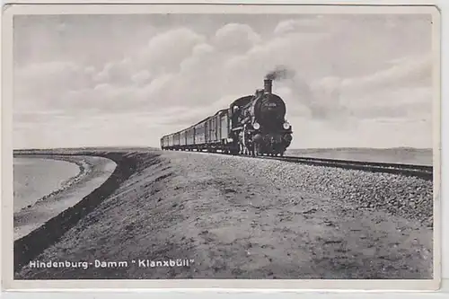 52136 Ak Hindenburg Damm "Klanxblüll" vers 1930