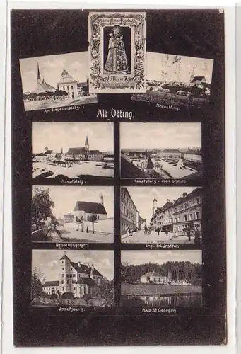 52110 Multi-image Ak Alt Ötting Vues de la ville 1907