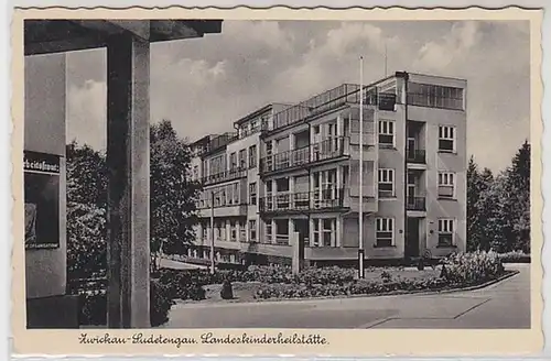 52085 Feldpost Ak Zwickau Sudetengau National Kinderhilfe en 1942