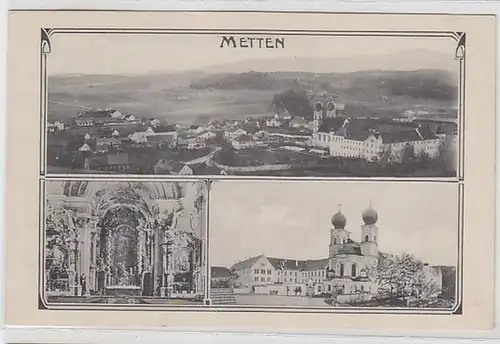 52084 Multi-image Ak Markt Metten in Bayern 1901