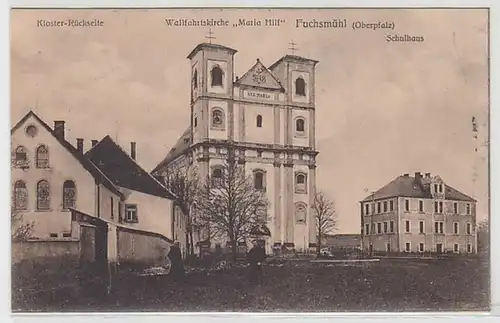 52067 Ak Fuchsmühl Oberpfalz Sanctuaire "Maria Hilf" vers 1930