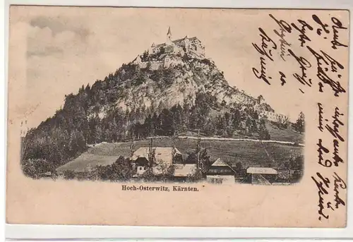52020 Ak Hoch-Passerwitz in Carinthie 1905