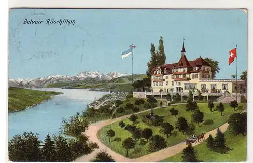 51988 Ak Belvoir Rüschlikon Schweiz 1909