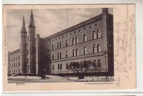 51970 Ak Berlin Krankenhaus Bethanien 1906