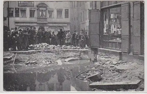 51882 Ak Nürnberg Hochwasser Katastrophe Februar 1909