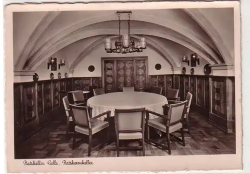 51878 Feldpost Ak Ratskeller Celle Ratsherrnkeller 1941