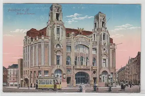 51790 Ak Frankfurt am Main Cirque Schumann vers 1910