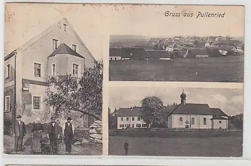 51770 Multi-image Ak Salutation en Pullenried 1911