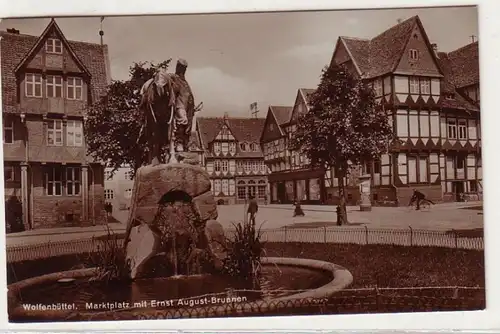 51741 Ak Wolfenbüttel Marché avec Ernst August Punnen 1926