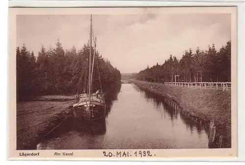 51739 Ak Lägerdorf Am Canal 1932