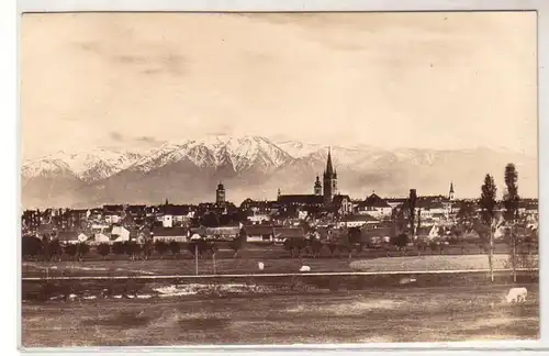 51720 Foto Ak Hermannstadt Siebenbürgen Rumänien Totalansicht um 1915