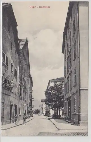 51714 Ak Chur in Graubünden Untertor um 1910