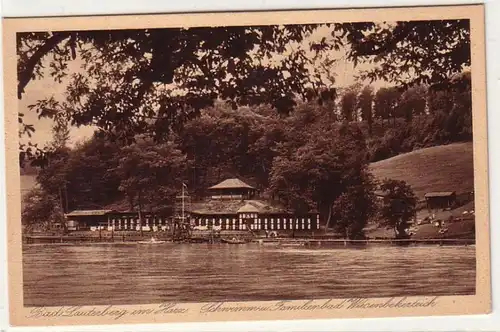 51702 Ak Bad Lauterberg im Harz Schwimm- und Familienbad um 1930