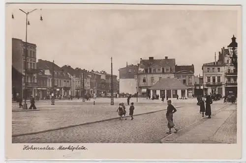 51699 Ak Hohensalla Marktplatz 1943
