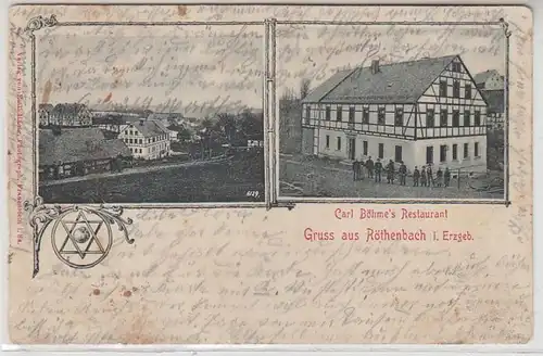 51642 Mehrbild Ak Gruß aus Röthenbach Carl Böhmes Restaurant 1902