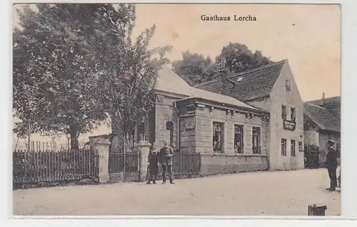 51628 Ak Gruß aus Gasthaus Lercha bei Meissen 1924