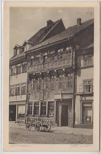 51620 Ak Göttingen "Drei Lilien" 1917