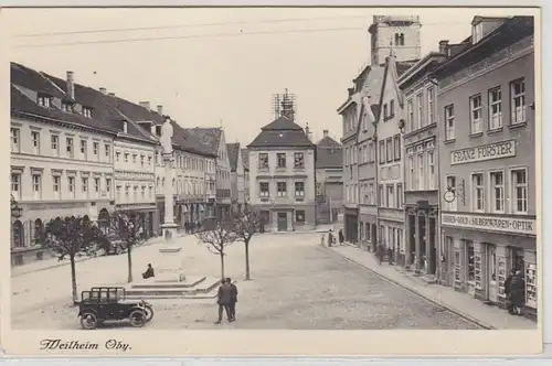 51616 Ak Weilheim Oberbayern Vue d'ensemble vers 1930