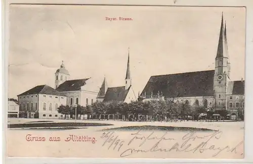 51550 Ak Salutation de Altötting Bayer. Strasse 1899