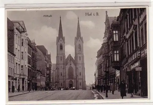 51547 Ak Hof in Bayern Altstadt 1936