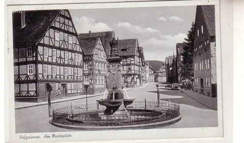 51534 Feldpost Ak Hofgeismar am Marktplatz 1940