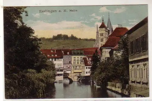 51530 Ak Esslingen au Neckar Mailie vers 1910