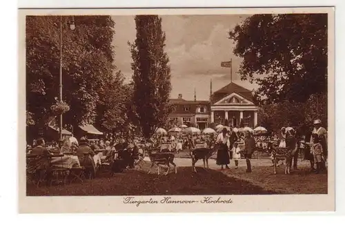 51493 Ak Tiergarten Hannover Kirchrode Restaurant um 1930