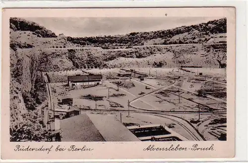 51472 Ak Rüdersdorf bei Berlin Alvensleben Bruch um 1940