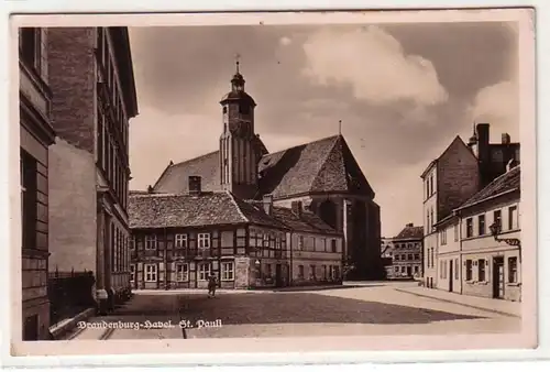 51447 Ak Brandenburg Havel Eglise Saint Pauli 1942