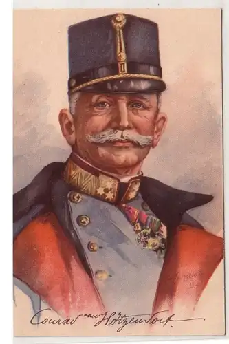51400 Militär Ak Feldmarschall Conrad von Hötzenfeldt um 1915