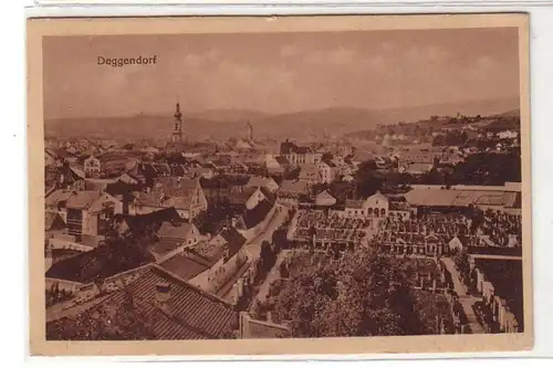51356 Feldpost Ak Deggendorf Totalansicht 1917