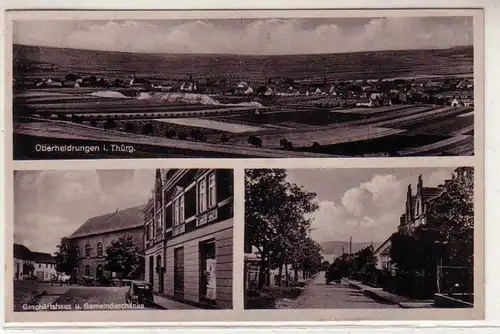 51251 Mehrbild Ak Oberheldrungen in Thüringen um 1940