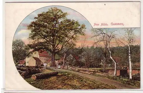 51236 Reklema Ak Gommern Neue Mühle um 1910