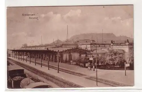 51222 Feldpost Ak Kreiensen Bahnhof 1917