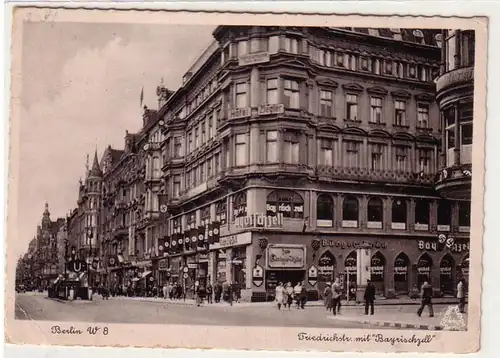 51093 Ak Berlin Friedrichstrasse mit "Bayrischzell" 1943